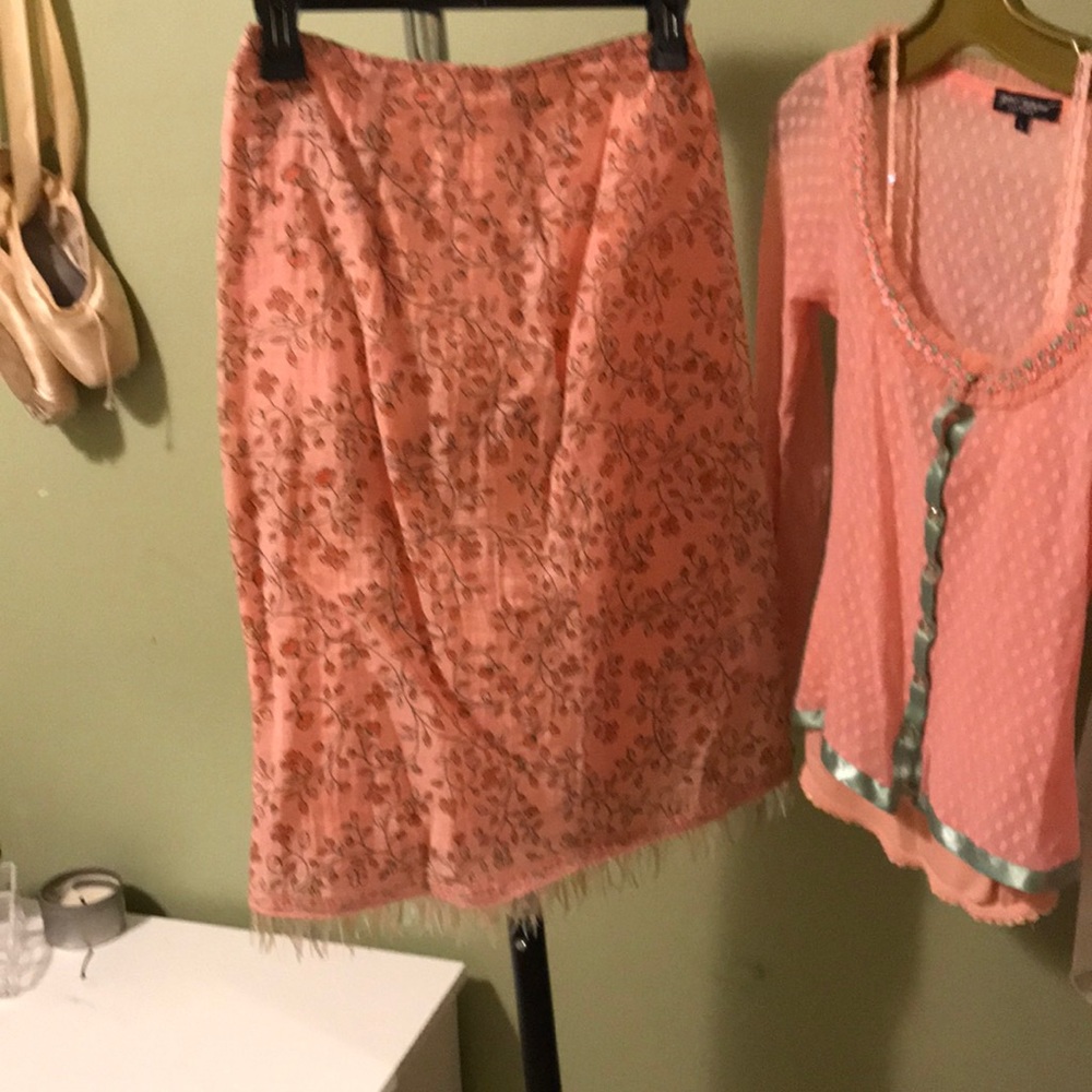 Betsy Johnson dress with cover tank and cover up